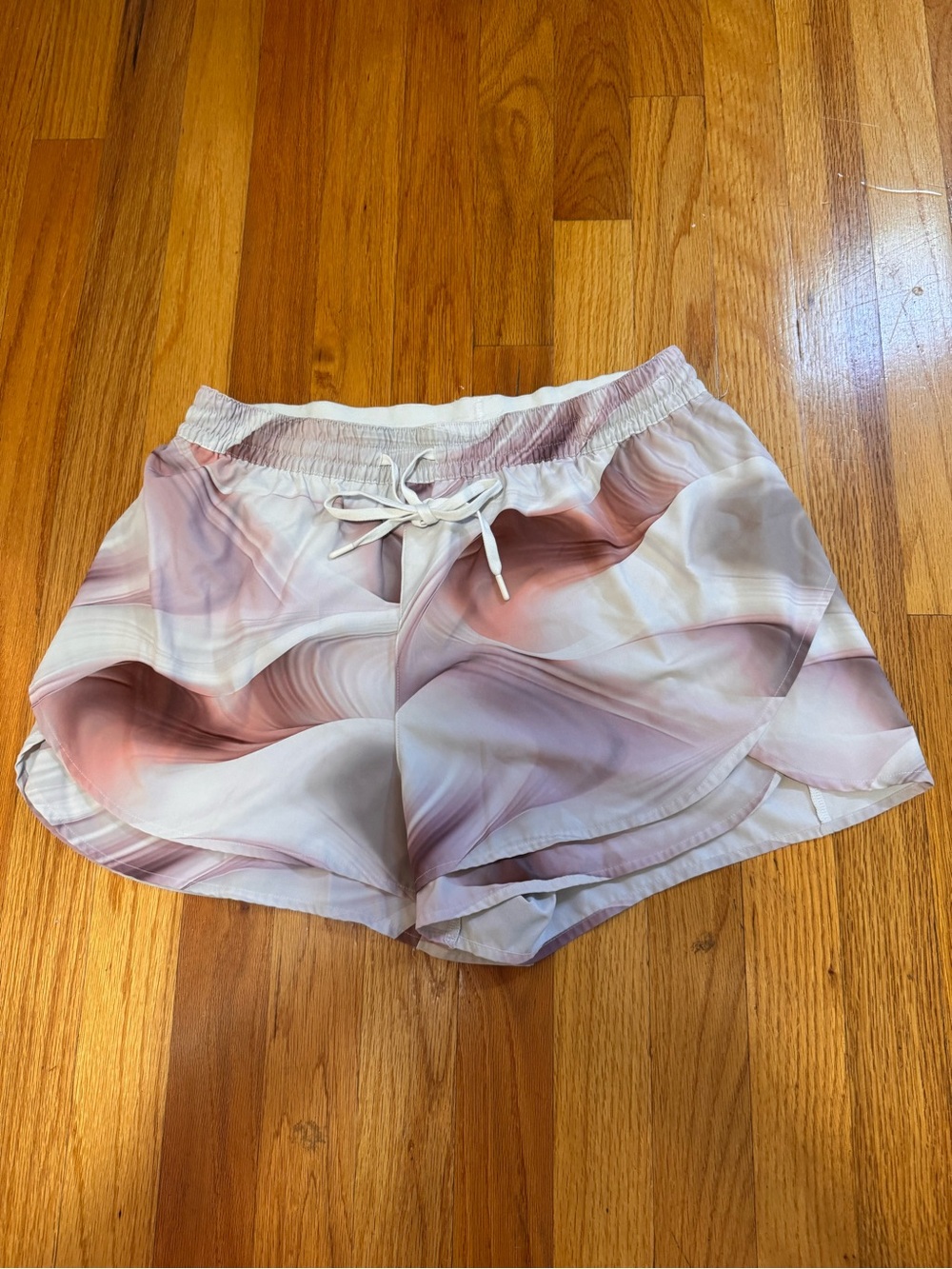 CALIA by Carrie Underwood Pink Marble Swirl Athletic Shorts